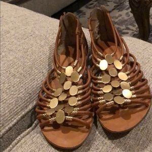 Jessica Simpson gladiator sandals